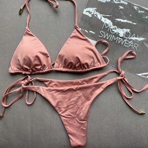 Top and bottom swimsuit